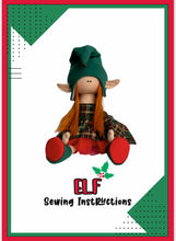 Load image into Gallery viewer, Christmas Elf Doll Sewing kit
